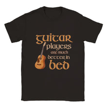 Load image into Gallery viewer, Guitar Players are Better in Bed T-shirt - Urban Celt