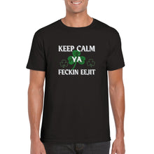 Load image into Gallery viewer, Keep Calm Ya Feckin Eejit T-shirt - Urban Celt