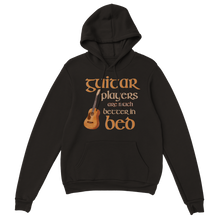 Load image into Gallery viewer, Guitar Players Are Better In Bed Hoodie - Urban Celt
