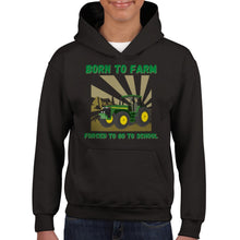 Load image into Gallery viewer, Born to Farm Kids Hoodie - Urban Celt