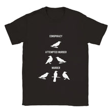 Load image into Gallery viewer, Crows - Attempted Murder T-shirt - Urban Celt