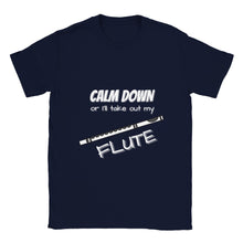 Load image into Gallery viewer, Calm Down Flute T-shirt - Urban Celt