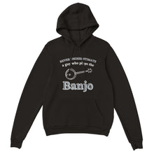 Load image into Gallery viewer, Never Underestimate a Guy on Banjo Hoodie - Urban Celt