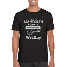 Load image into Gallery viewer, Playing the Mandolin Saved Me - T-shirt - Urban Celt