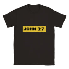 Load image into Gallery viewer, John 3:7 Unisex Crewneck T-shirt - Urban Celt