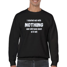 Load image into Gallery viewer, I Started Out With Nothing Crewneck Sweatshirt - Urban Celt