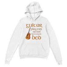 Load image into Gallery viewer, Guitar Players Are Better In Bed Hoodie - Urban Celt