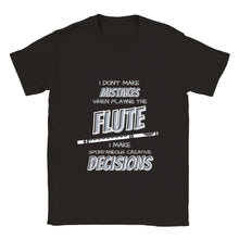 Load image into Gallery viewer, I Don't Make Mistakes On Flute T-shirt - Urban Celt