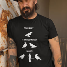 Load image into Gallery viewer, Crows - Attempted Murder T-shirt - Urban Celt