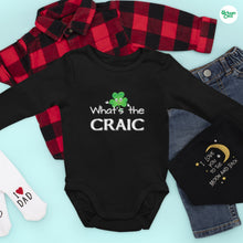 Load image into Gallery viewer, What's The Craic Baby Bodysuit - Urban Celt