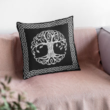 Load image into Gallery viewer, Yggdrasil Tree of Life Pillow - Urban Celt