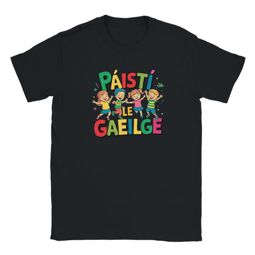 Páistí Le Gaeilge Unisex T-shirt - Urban Celt