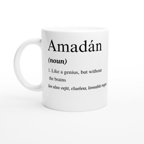 Amadán Definition 11oz Ceramic Mug - Urban Celt