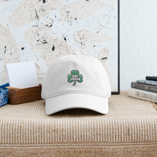 Load image into Gallery viewer, Éire Jordan Irish Basketball Parody Baseball Cap - white
