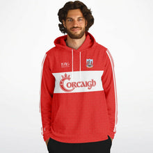 Load image into Gallery viewer, Cork 1916 Easter Rising Red-White Hoodie
