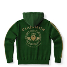 Load image into Gallery viewer, Eternal Claddagh Green-Gold Hoodie

