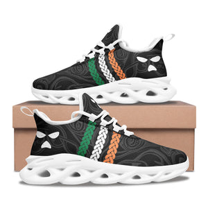 Custom Kneecap Mesh Knit Sneakers