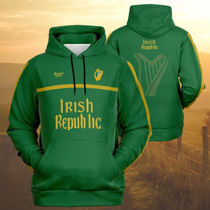 Irish Republic Green-Gold Hoodie