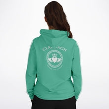 Load image into Gallery viewer, Green-White Claddagh Unisex Hoodie
