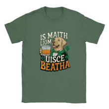 Load image into Gallery viewer, Is maith liom uisce beatha T-shirt - Urban Celt
