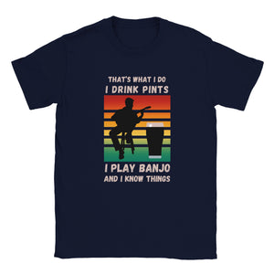 Banjo and Pints Sunset T-shirt