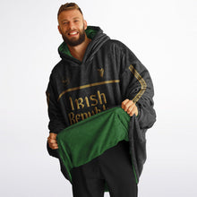 Load image into Gallery viewer, 1916 Easter Rising 2 in 1 Reversible Fleece Lined Hoodie

