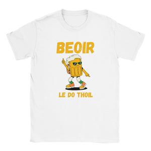 Beer Please As Gaeilge Unisex T-shirt - Urban Celt