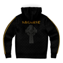 Load image into Gallery viewer, Irish Republic Black-Gold Edition Fleece Lined Hoodie

