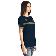 Load image into Gallery viewer, Navy-Gold Claddagh Unisex Jersey
