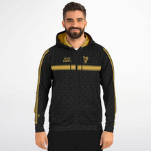 Load image into Gallery viewer, Irish Republic Black-Gold Zip-Up Hoodie
