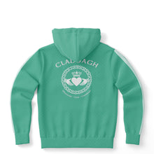 Load image into Gallery viewer, Green-White Claddagh Unisex Hoodie
