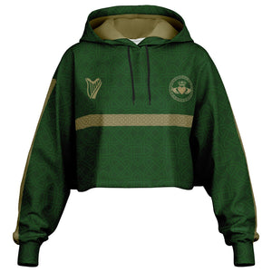 Eternal Claddagh Dance Crop Hoodie