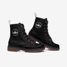 Load image into Gallery viewer, Urban Claddagh Combat Boots
