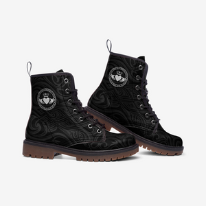 Urban Claddagh Combat Boots
