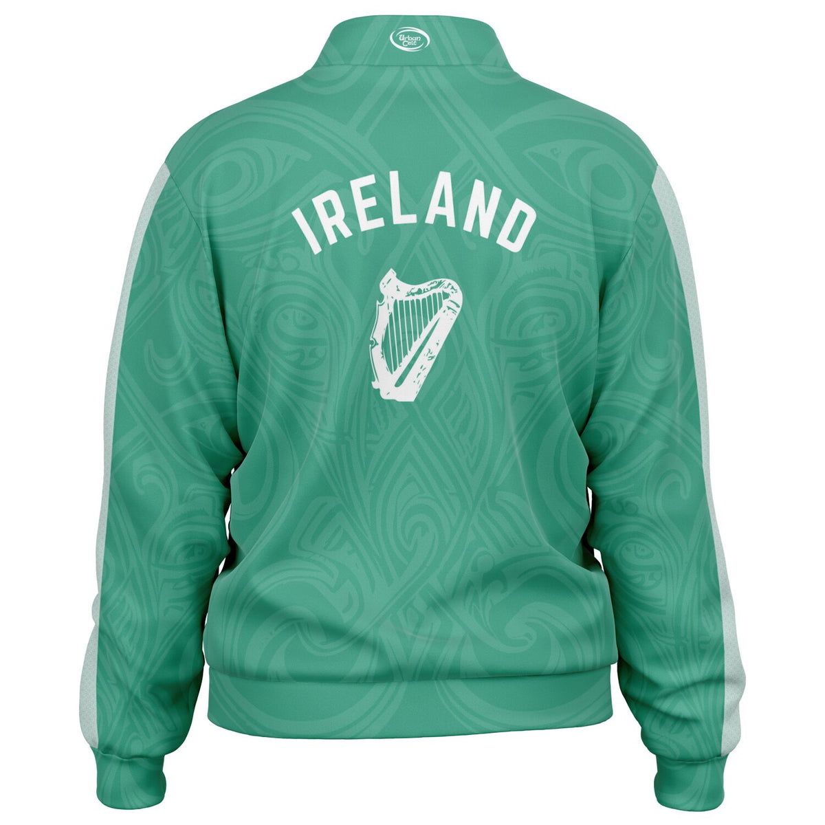 Ireland Rugby Track Top, Irish Rugby Track Suit Top, Irish Rugby Fan