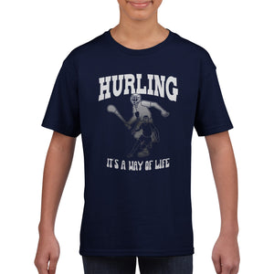 Hurling It's A Way Of Life Kids T-shirt
