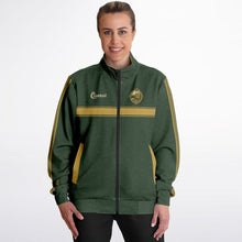 Load image into Gallery viewer, Kerry Dark Green-Gold Track Top
