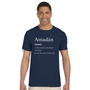 Amadán Definition Unisex T-shirt - Urban Celt