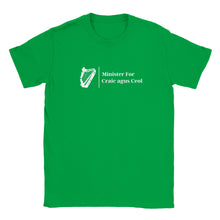 Load image into Gallery viewer, Minister for Craic agus Ceol T-shirt
