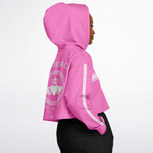 Load image into Gallery viewer, Claddagh Love Dance Crop Hoodie
