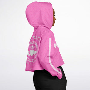 Claddagh Love Dance Crop Hoodie