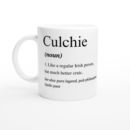 Culchie Definition 11oz Ceramic Mug - Urban Celt