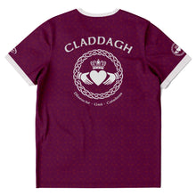 Load image into Gallery viewer, Maroon-White Claddagh Jersey
