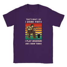 Load image into Gallery viewer, Bouzouki and Pints T-shirt
