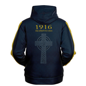 1916 Easter Rising Navy-Gold Hoodie