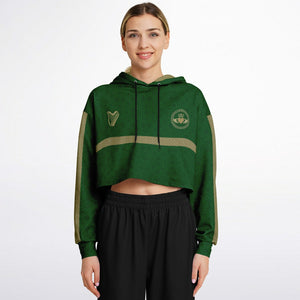Eternal Claddagh Dance Crop Hoodie