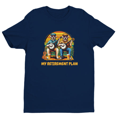 Banjo Retiremant Plan T-shirt - Urban Celt