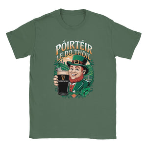 Porter Please As Gaeilge Unisex T-shirt - Urban Celt