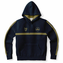 Load image into Gallery viewer, Navy-Gold Claddagh Unisex Hoodie
