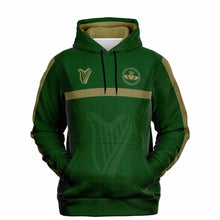 Load image into Gallery viewer, Eternal Claddagh Green-Gold Hoodie
